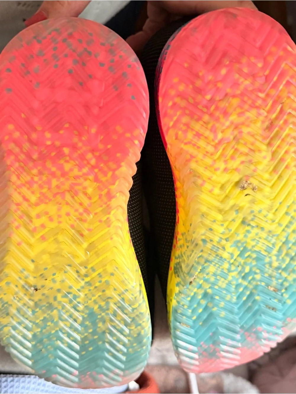 NOBULL Trainer Outwork Neon Glitch Pixel Black Women’s 8 Men’s 6.5
